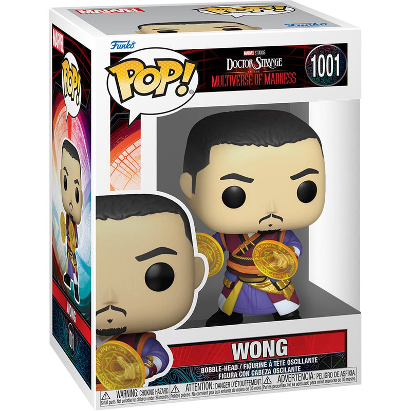 Funko Pop! Bobble Head -  Wong (Doctor Strange In The Multiverse of Madness) -