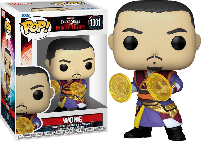 Funko Pop! Bobble Head -  Wong (Doctor Strange In The Multiverse of Madness) -