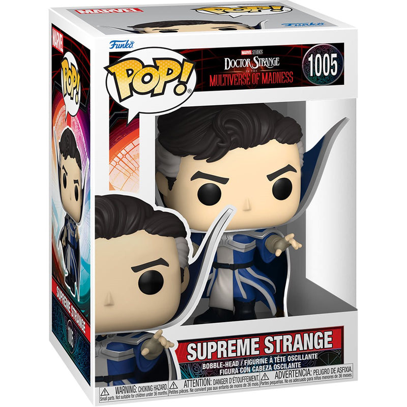 Funko Pop! Bobble-Head 2 Pack - Scarlet Witch (Glows in the Dark) and Supreme Strange #823 #1005