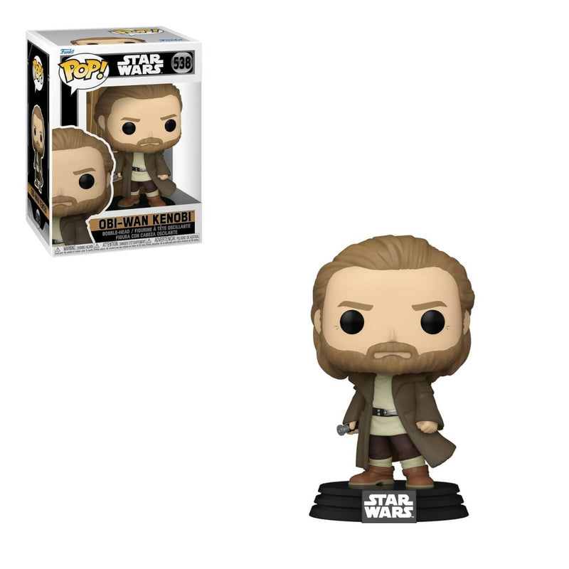 Funko Pop! Star Wars - 2pk Luke Skywalker, Obi-Wan Kenobi - 482, 538 - Flashpopup.com