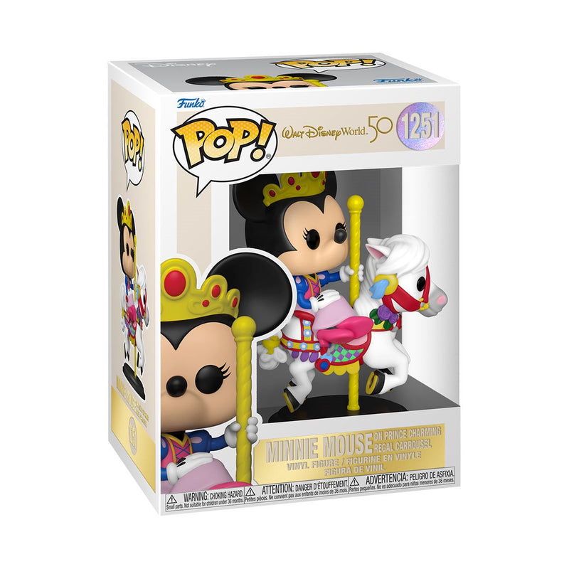 Funko Pop! Vinyl Figure - Minnie Mouse on Carrousel - Walt Disney World 50th