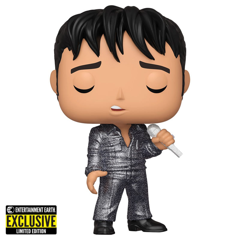 Funko Pop! Vinyl Figure - Elvis Presley '68 Comeback Special (Diamond Collection)