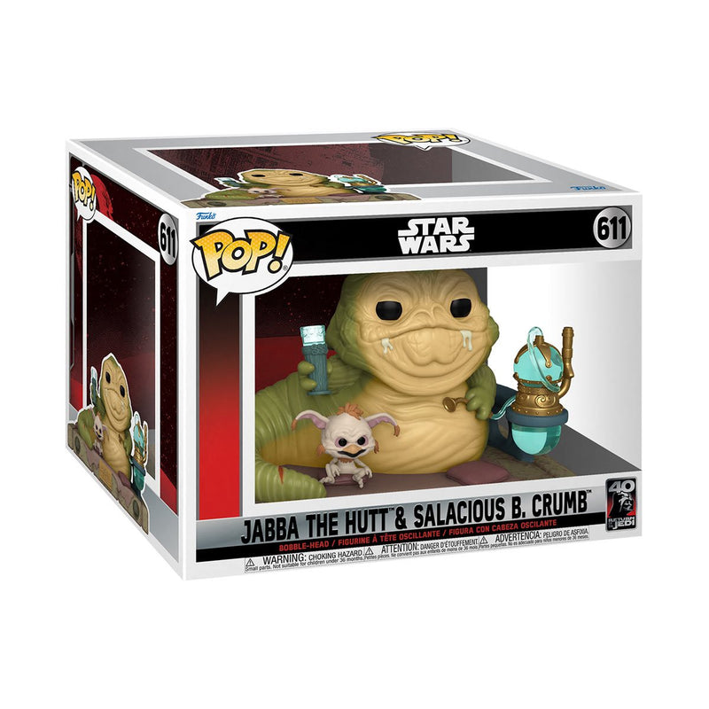 Funko Pop! Star Wars Jabba the Hutt & Salacious B Crumb Return of the Jedi
