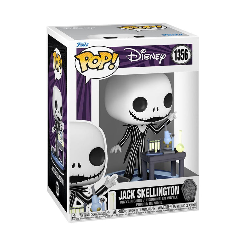 Funko Pop! Disney 30th Anniversary The Nightmare Before Christmas Jack Skellington with Science Lab