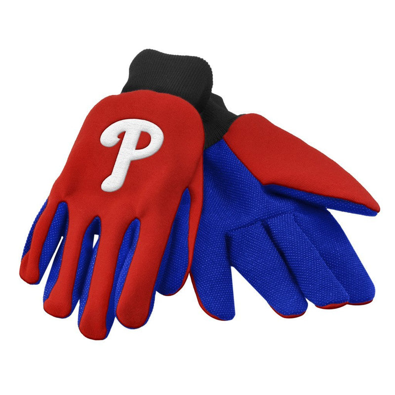MLB Team Logo Sports Utility Gloves - Philadelphia Phillies