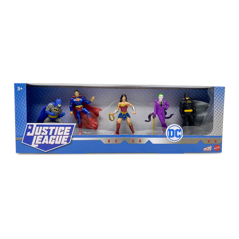 DC Comics 5-Pieces Justice League Team 3in Figures Set - Flashpopup.com