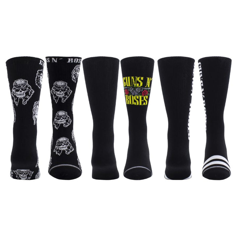 Guns N' Roses Socks - 3 Pack