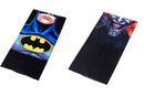 DC 2 Pc Gaiter Set Batman + Joker Neck & Face PPE Accessory - Flashpopup.com