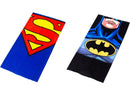 DC 2 Pc Gaiter Set Batman + Superman Neck & Face PPE Accessory - Flashpopup.com