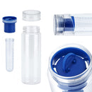 Infuze H2O 24oz Fruit Infusion Water Bottle Blue, BPA Free - Flashpopup.com