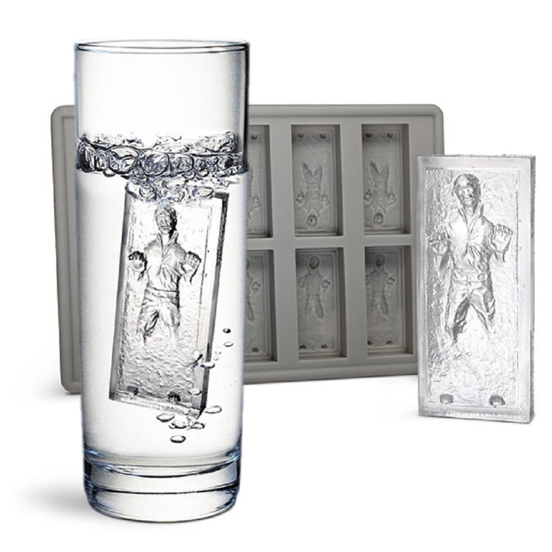 Star Wars: Han Solo in Carbonite Silicone Ice Tray / Chocolate Mold - Flashpopup.com