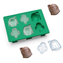 Star Wars Boba Fett Ice Tray Green Silicone - Flashpopup.com