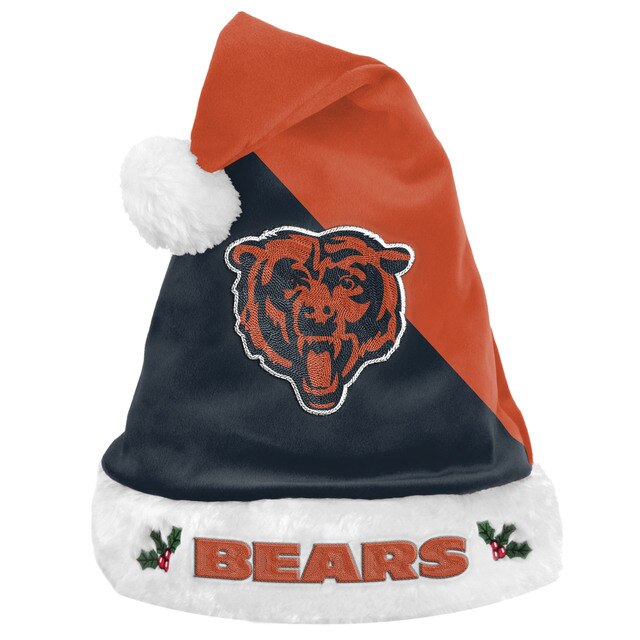 NFL Chicago Bears Santa Hat beanie, One-size