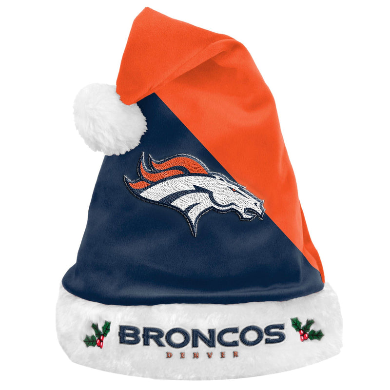 NFL Denver Broncos Santa Hat beanie, One-size