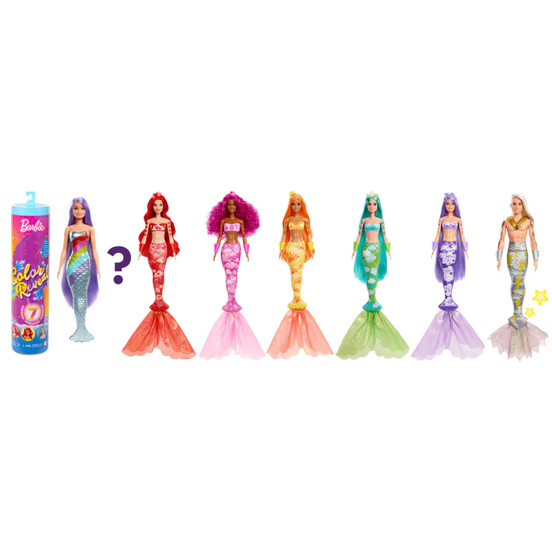 Barbie - Rainbow Color Reveal Mermaid