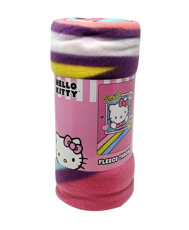 Hello Kitty "Smile" - Fleece Throw 45"x60"