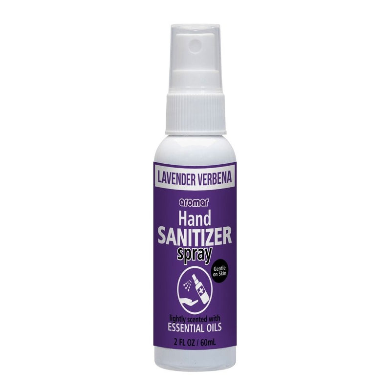 Aromar 2pk Hand Sanitizer Spray Lavender Verbena - Scented with Essential Oils - 2oz - Flashpopup.com