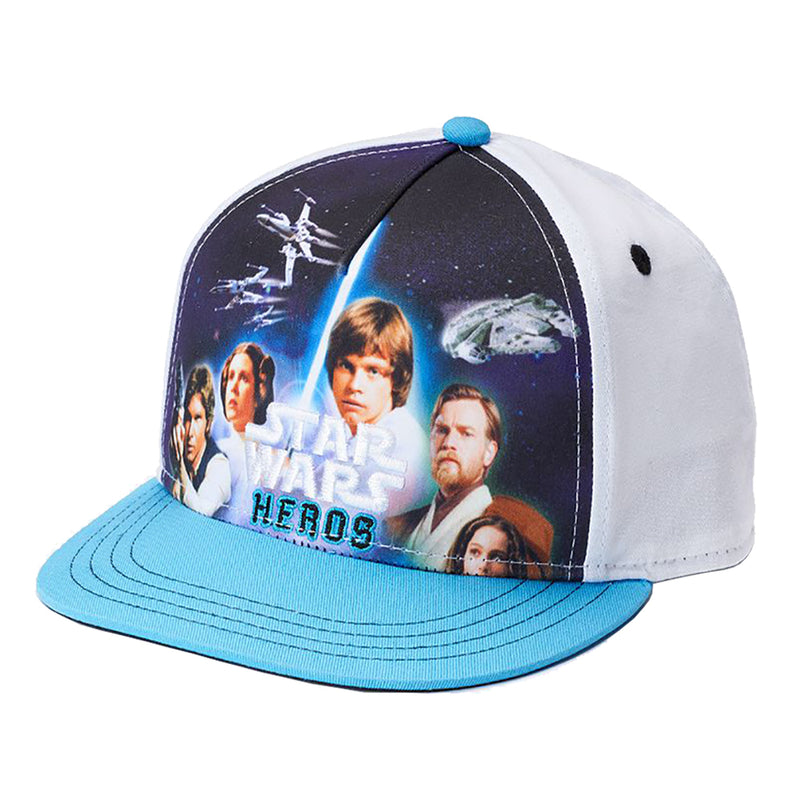 Baseball Hat Star Wars - Heroes mis-spelled - Flashpopup.com