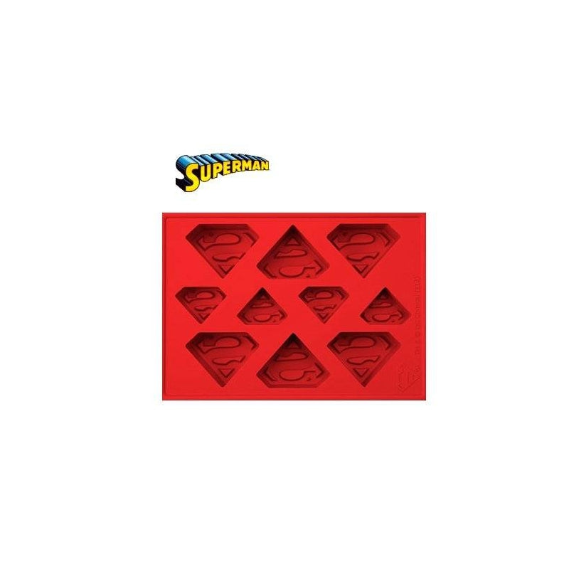 Ice Tray DC Superman Emblem Modeling Chocolate & Ice - Flashpopup.com