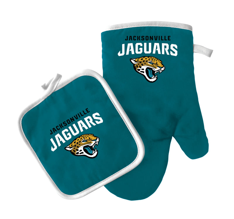 NFL Jacksonville Jaguars Oven Mitt & Pot Holder Set - Flashpopup.com