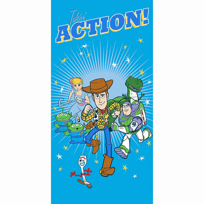 Disney Toy Story ''Takin' Action!" Beach Towel - 27 in. x 54 in. - Flashpopup.com