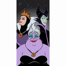 Disney  Villains "Up Close" - Beach Towel - 27 in. x 54 in.