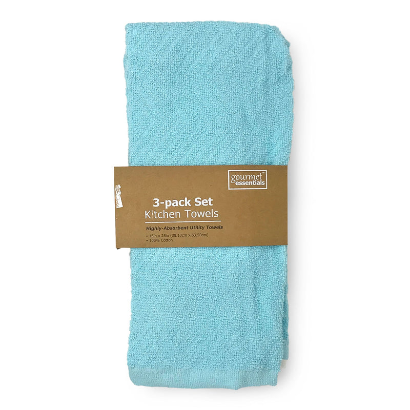 3pk Kitchen Towels - Multiple Colors Available - Flashpopup.com