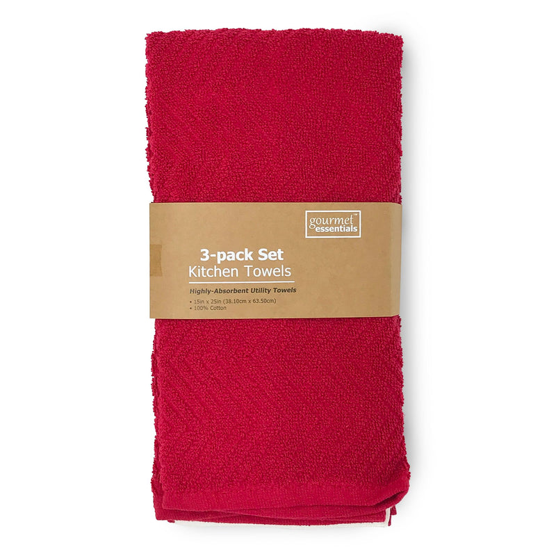 3pk Kitchen Towels - Multiple Colors Available - Flashpopup.com
