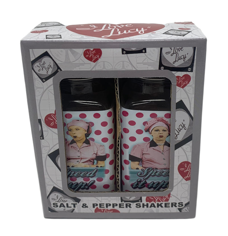 "I Love Lucy" Salt & Pepper Shaker Set - Speed it Up!