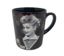 "I Love Lucy" Black Metallic Mug