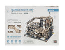 DIY 3D Moving Gears Puzzle - Marble Night City - 294 pcs - Flashpopup.com