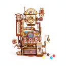 DIY 3D Moving Gears Puzzle Chocolate Factory 420pcs