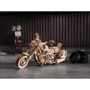 DIY 3D Moving Gears Puzzle - Cruiser Motorcycle - 420pcs - Flashpopup.com