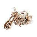 DIY 3D Moving Gears Puzzle - Cruiser Motorcycle - 420pcs - Flashpopup.com