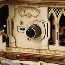 DIY 3D Moving Gears Puzzle - Classic Gramophone - 424 pcs - Flashpopup.com