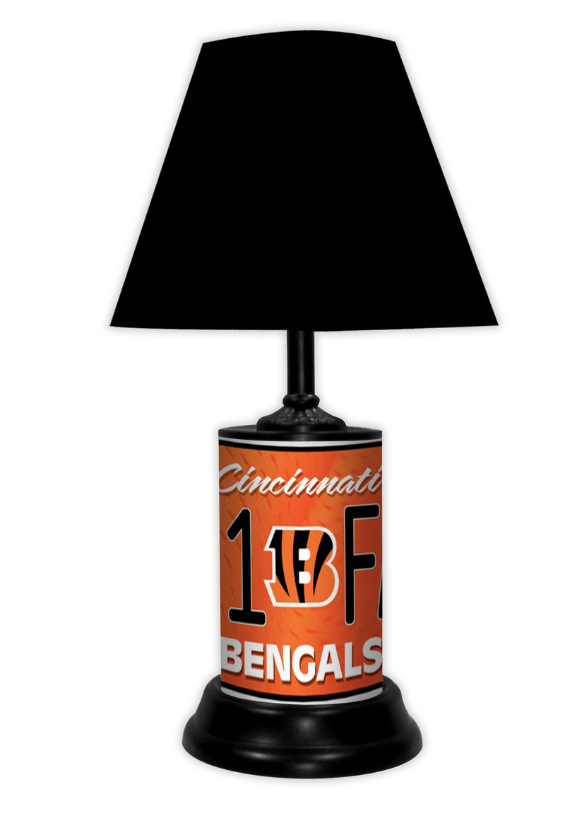 NFL Desk Lamp, Cincinatti Bengals - Flashpopup.com