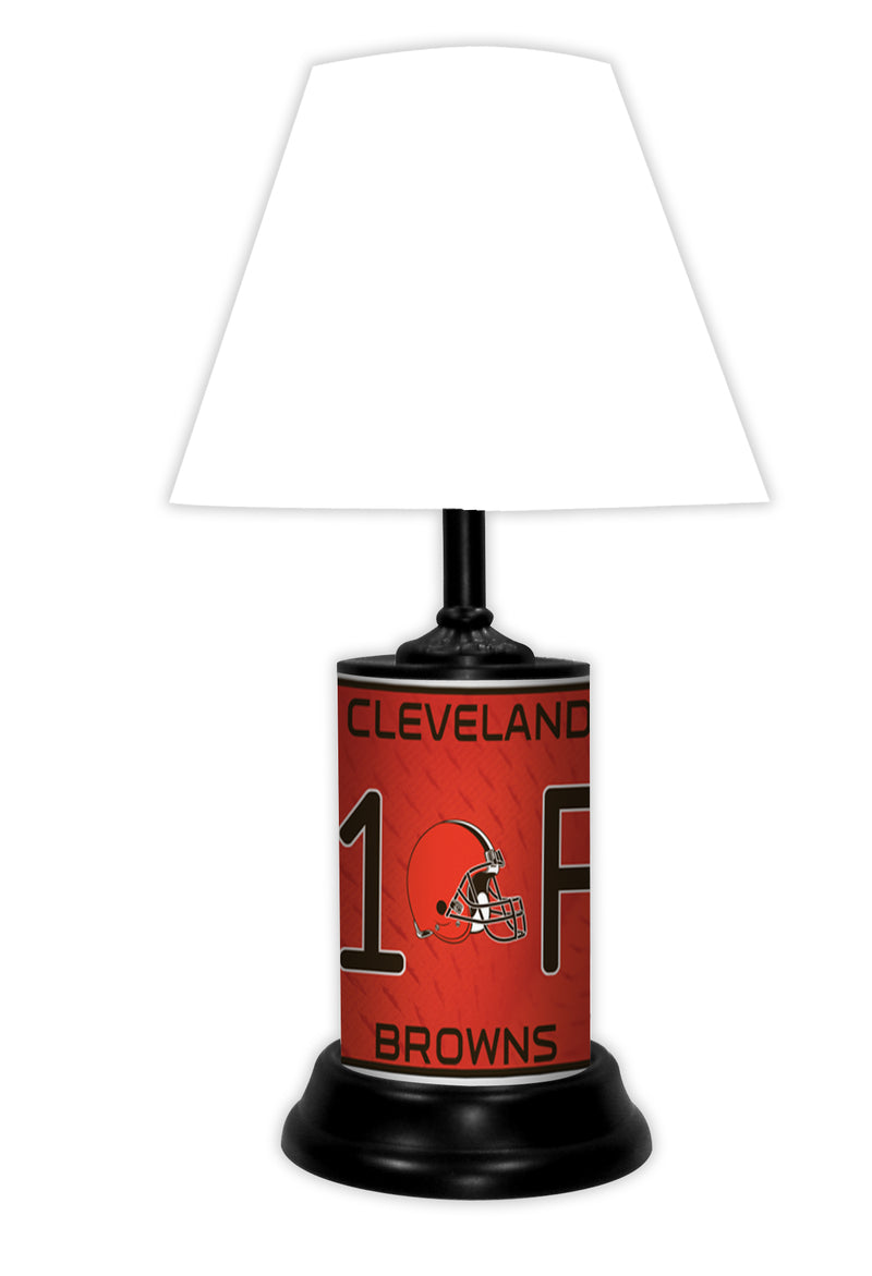 NFL Desk Lamp, Cleveland Browns - Flashpopup.com