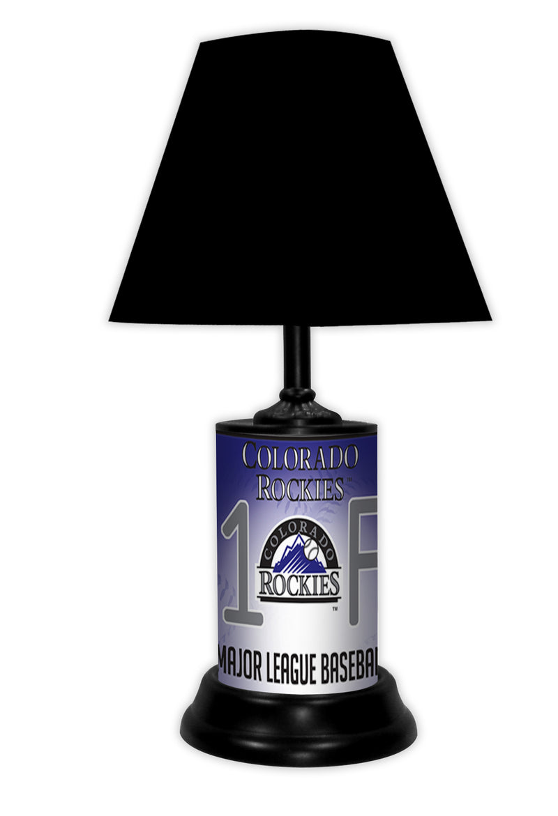 MLB Desk Lamp - Colorado Rockies