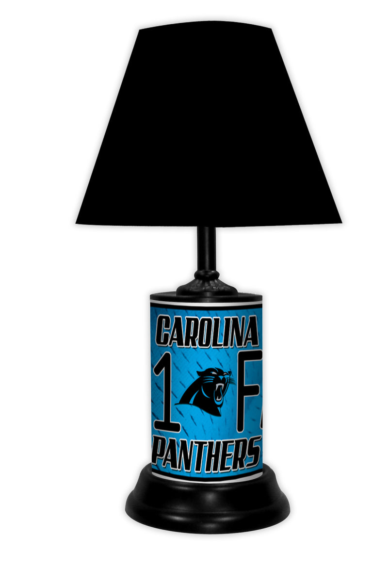 NFL Desk Lamp, Carolina Panthers - Flashpopup.com
