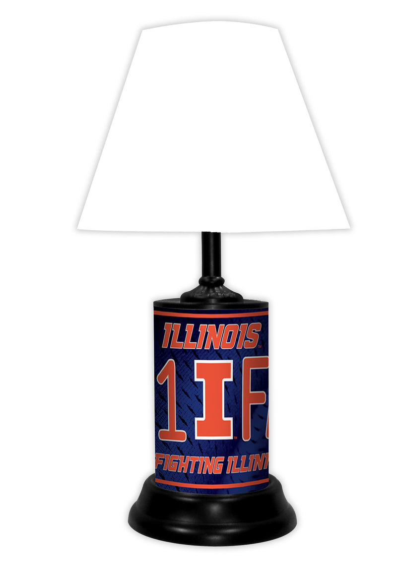 NCAA Desk Lamp - Illinois Fighting Illini