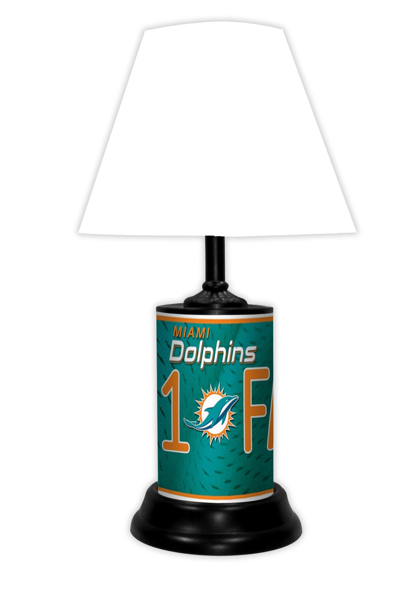 NFL Desk Lamp, Miami Dolphins - Flashpopup.com