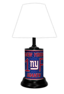 NFL Desk Lamp, New York Giants - Flashpopup.com