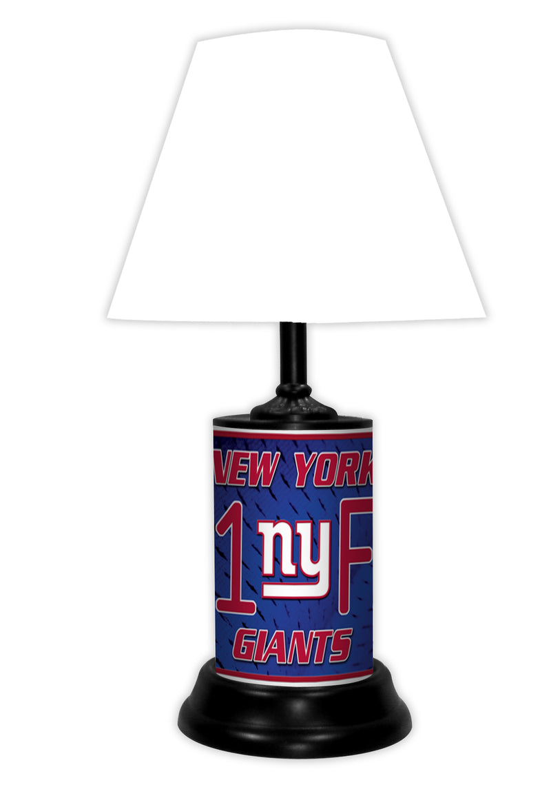 NFL Desk Lamp, New York Giants - Flashpopup.com
