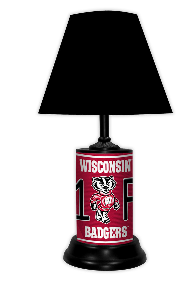 NCAA Desk Lamp - Wisconsin Badgers