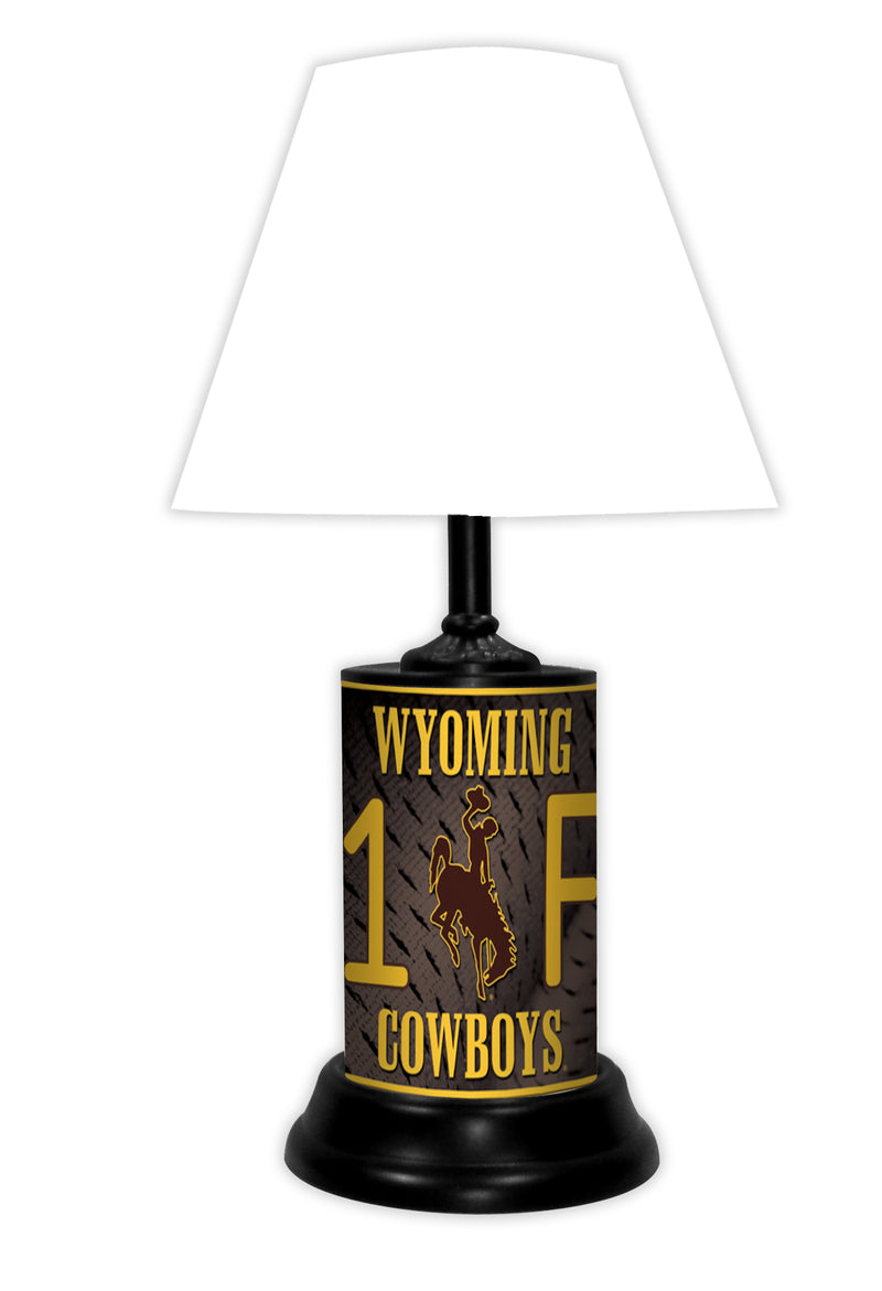 NCAA Desk Lamp - Wyoming Cowboys