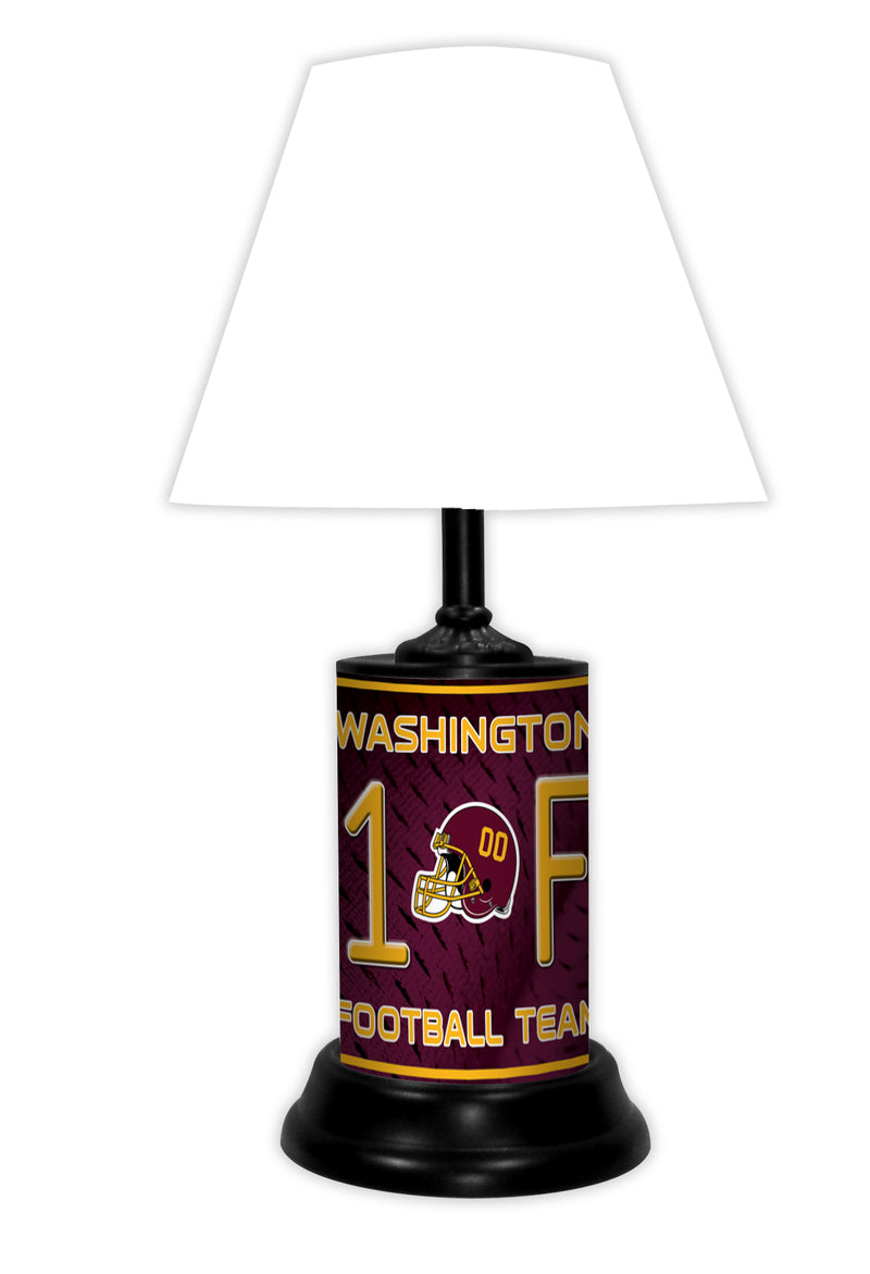 NFL Desk Lamp, Washington Commanders - Flashpopup.com