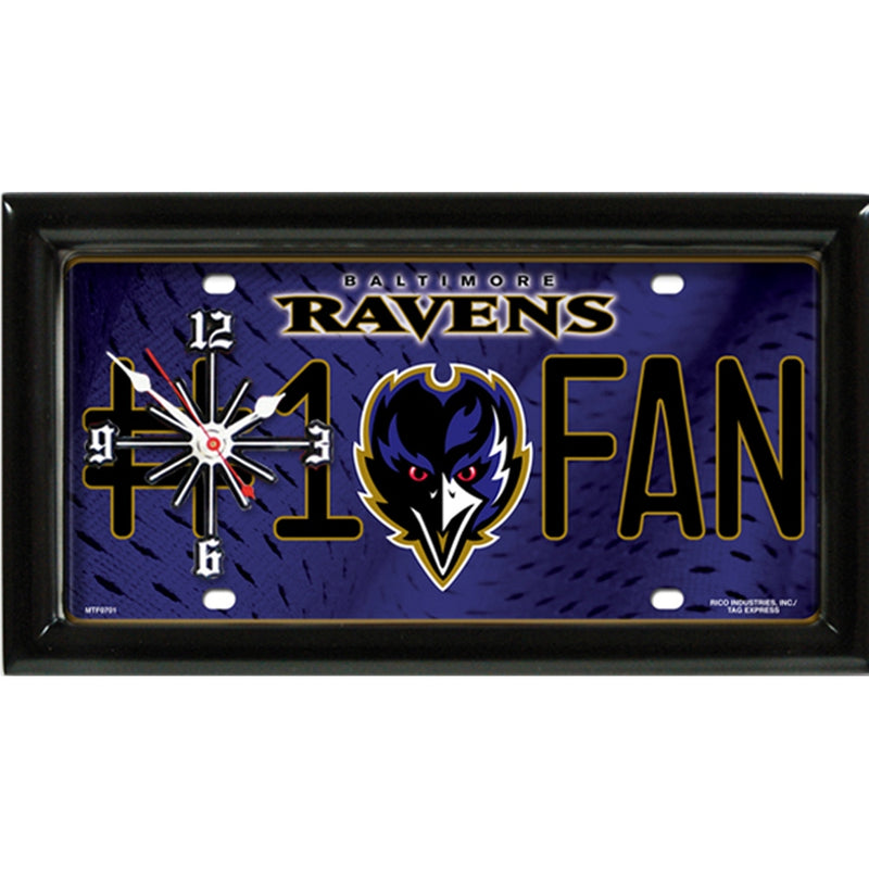 NFL Clock - Baltimore Ravens