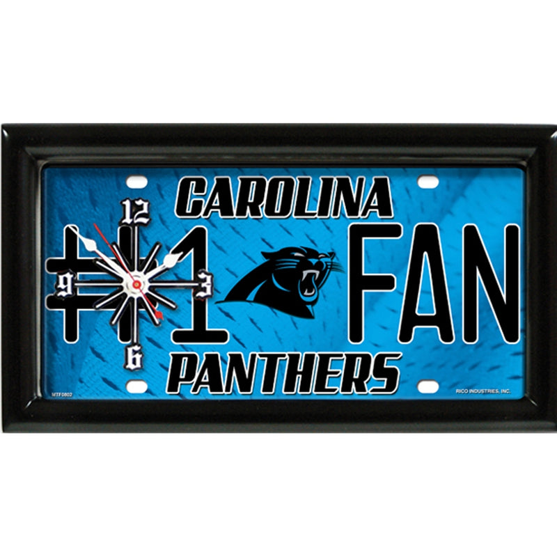 NFL Clock - Carolina Panthers