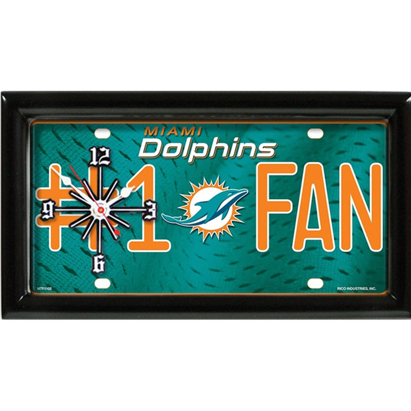 NFL Clock - Miami Dolphins