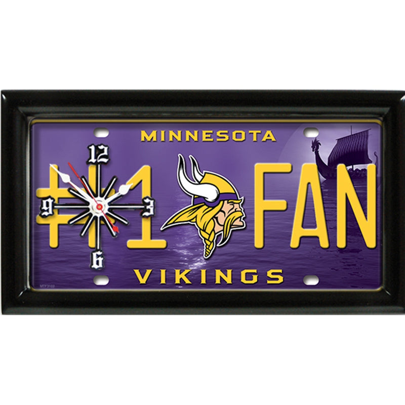 NFL Clock - Minnesota Vikings